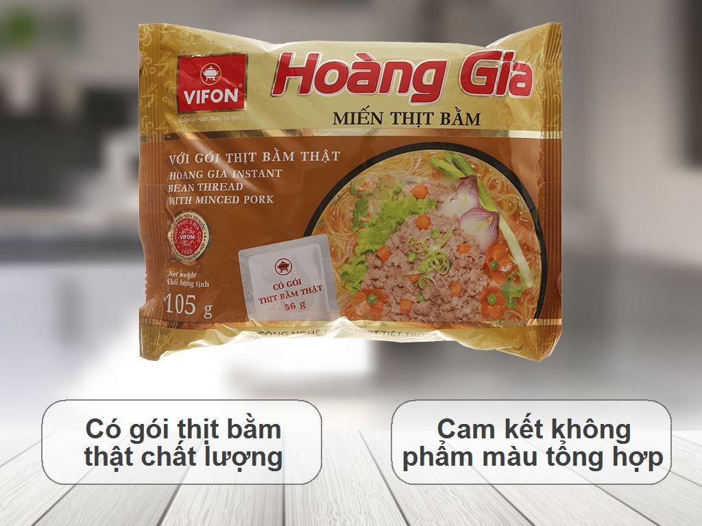 Miến thịt bằm Vifon Hoàng Gia gói 105g 2