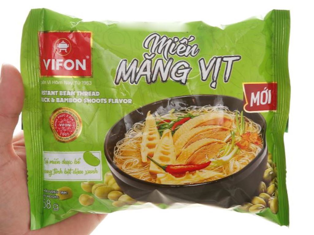 Lốc 4 gói miến măng vịt Vifon 58g 7