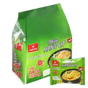 Lốc 4 gói miến măng vịt Vifon 58g