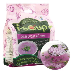 Canh khoai mỡ chay ăn liền I.Soup 5 viên x 11g
