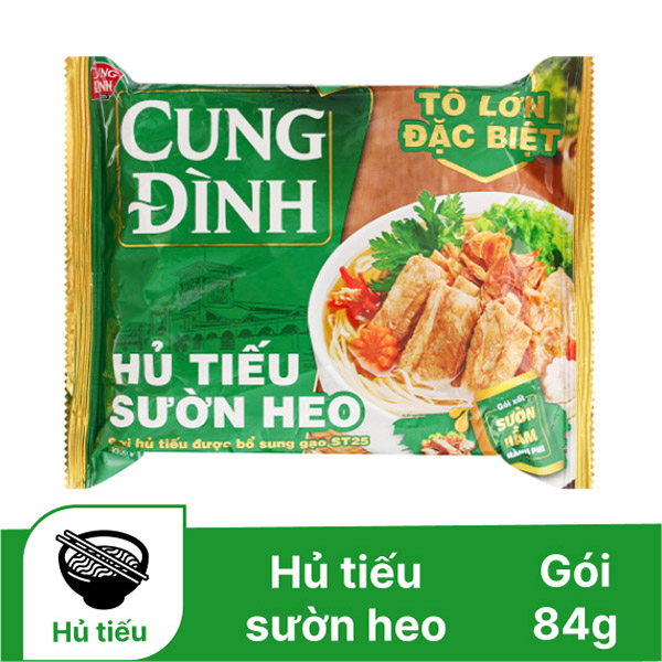Hủ tiếu sườn heo Cung Đình gói 84g