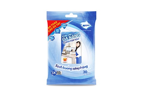 Khăn Lau Vật Dụng Đa Năng Nano 30 Miếng
