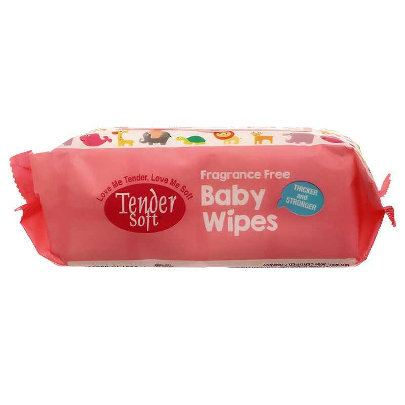 Khăn ướt Tender Soft Baby Wipes hương thơm nhẹ gói 30 miếng 17