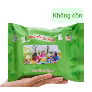 Khăn ướt đa năng HLP gói 20 miếng
