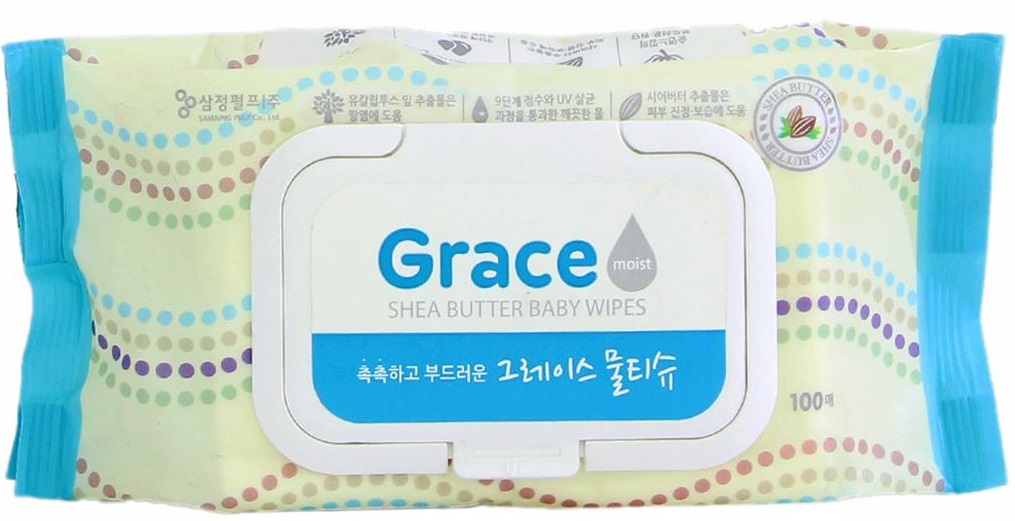 Khăn ướt Grace Samjung 100 tờ