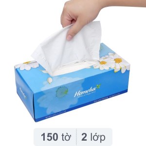 Khăn giấy lụa Homelux 2 lớp 150 tờ (giao màu ngẫu nhiên)