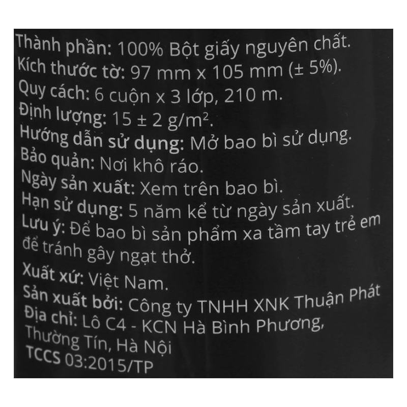 Lốc 10 cuộn giấy vệ sinh Softly không mùi 3 lớp 13