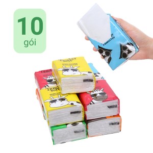Khăn giấy bỏ túi Tender Soft 3 lớp 10 gói