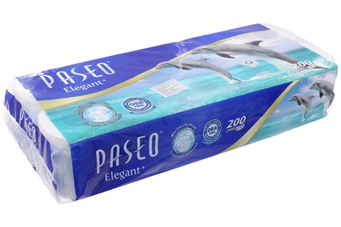 Giấy vệ sinh Paseo Dolphin lốc 10 cuộn 4 lớp