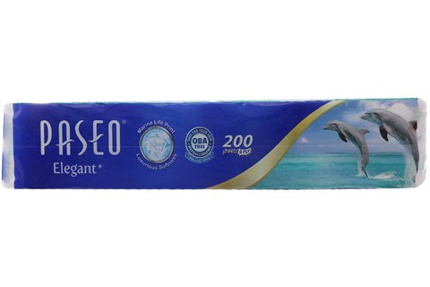 Giấy vệ sinh Paseo Dolphin lốc 10 cuộn 4 lớp