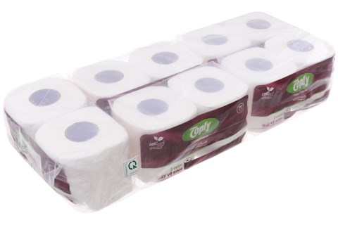 Giấy vệ sinh Toply lốc 10 cuộn 2 lớp