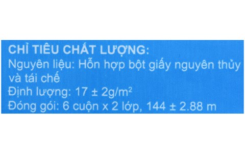 Giấy vệ sinh Sài gòn clean lốc 6-3