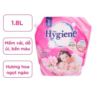 Nước xả cho bé Hygiene Pink Sweet túi 1.8 lít