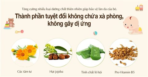 Tắm gội cho bé L'affair Be Love diu êm vả thoải mái 500ml