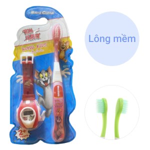 Bàn chải cho bé từ 2 tuổi Oral-Clean Royal Kid lông mềm (giao màu ngẫu nhiên)