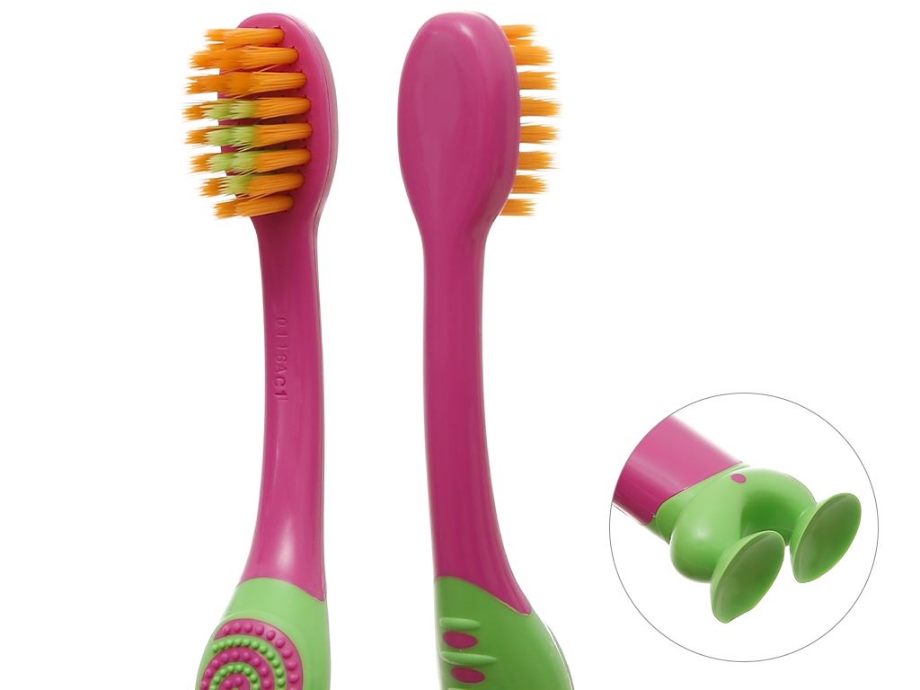 Bàn chải cho bé 2 - 6 tuổi P/S cao cấp lông siêu mềm 4