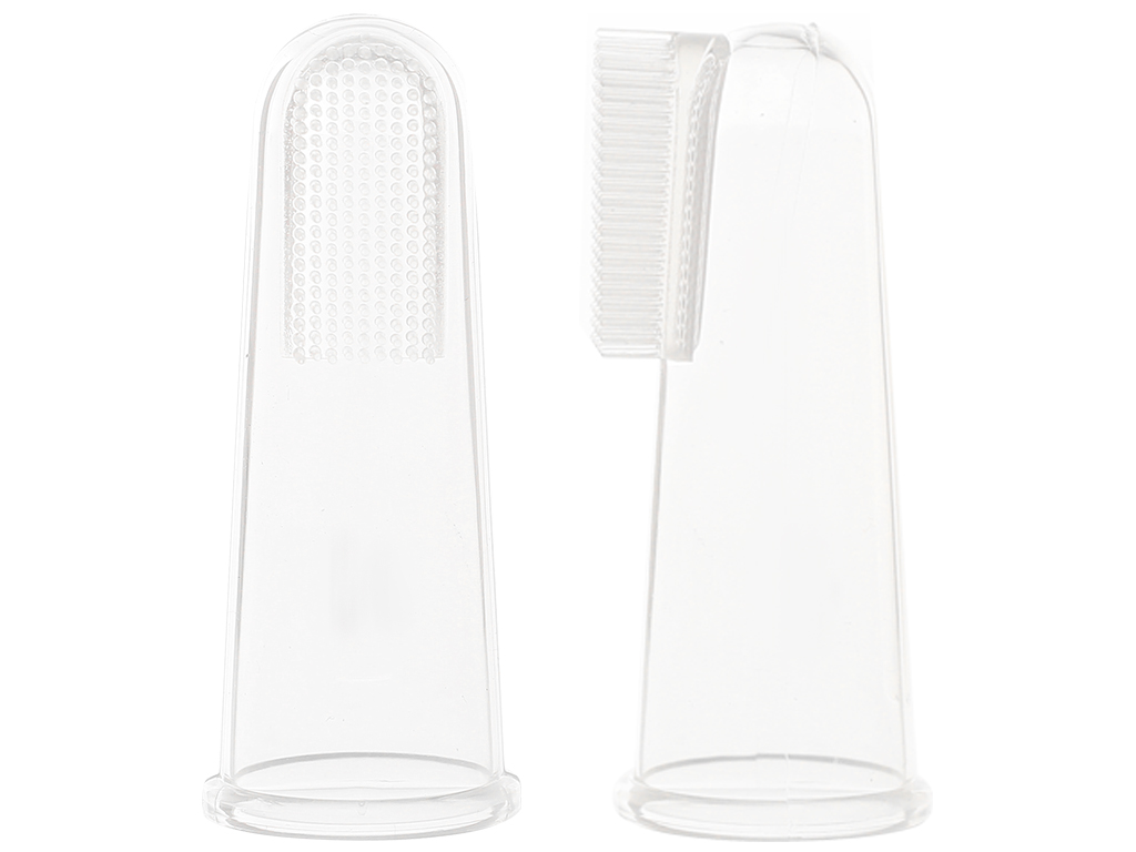 Bàn chải rơ lưỡi cho bé trên 6 tháng Piyo Piyo silicone 4