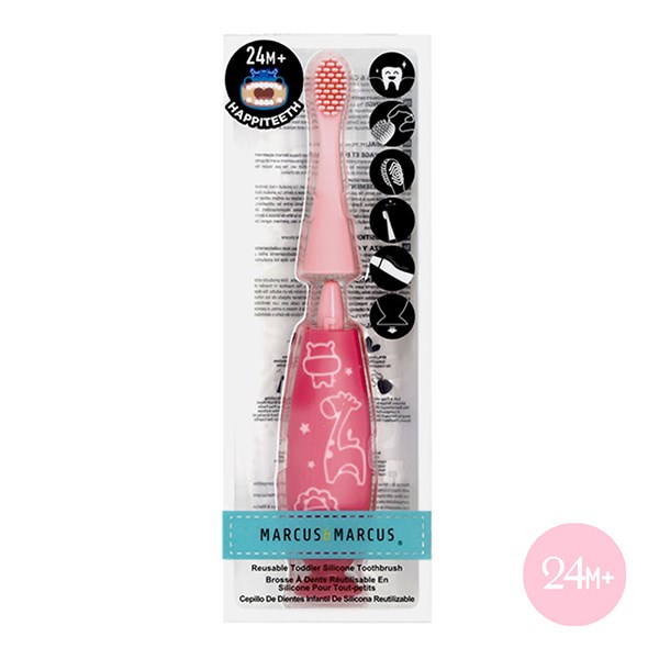 Bàn chải cho bé Marcus & Marcus MNMRC06-BL silicone mềm (từ 2 tuổi) 3