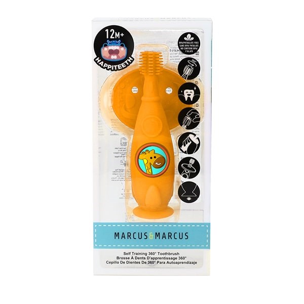 Bàn chải cho bé Marcus & Marcus MNMRC12-EP silicone mềm (từ 1 tuổi) - AVAKids.com