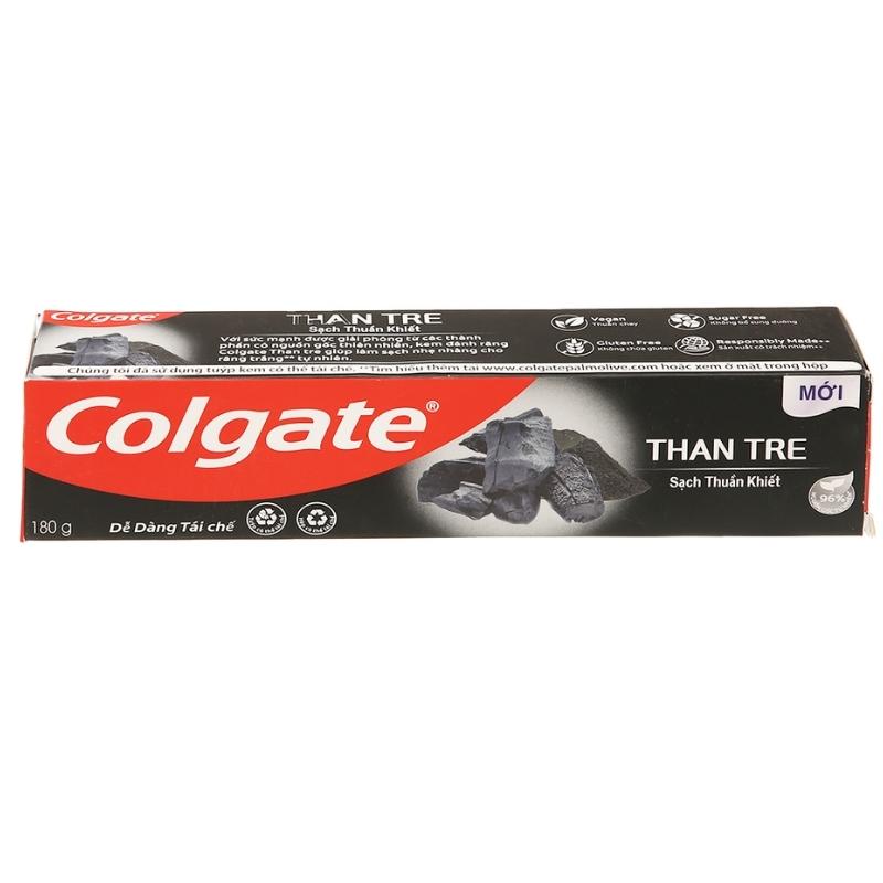 Kem đánh răng từ 6 tuổi Colgate Sạch Thuần Khiết hương than tre 180g - AVAKids.com