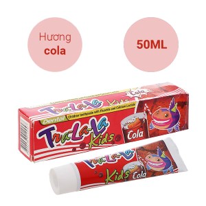 Kem đánh răng trẻ em Tralala hương cola 50ml