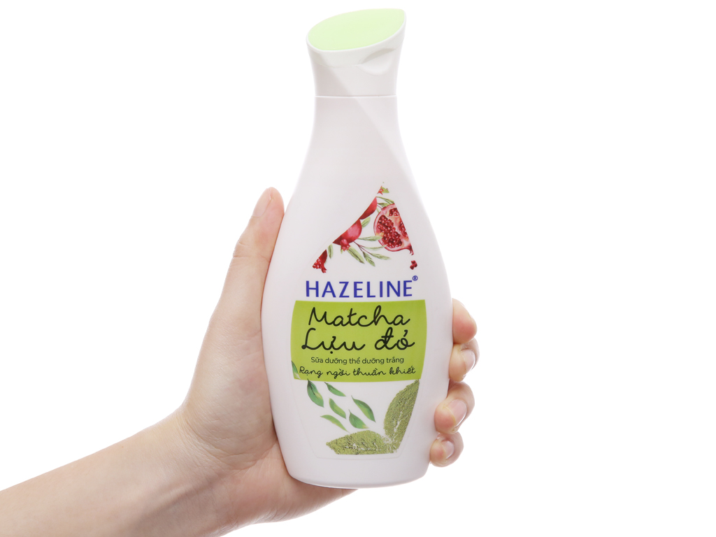 Sữa dưỡng thể Hazeline Matcha Lựu đỏ 230ml 4