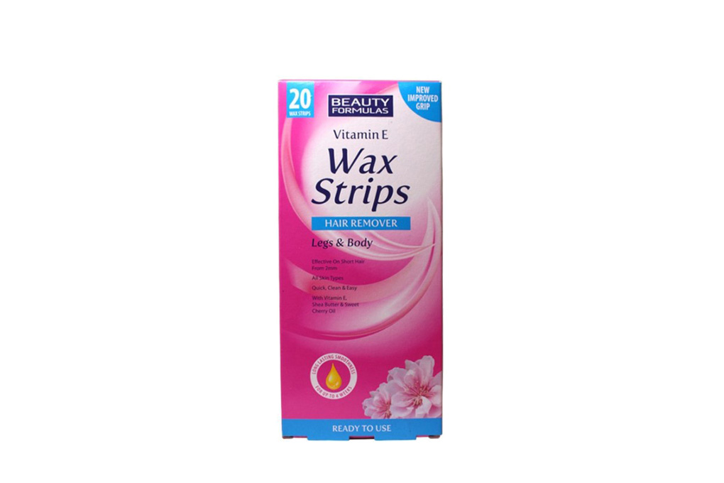 Miếng dán Beauty Formulas Wax Strips tẩy lông tận gốc