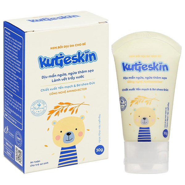 Kem Bôi Dịu Da Cho Bé Kutieskin 30G