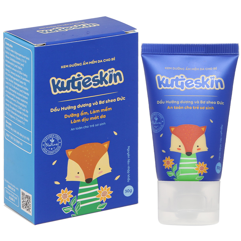 Kem trị chàm sữa cho bé Kutieskin 30g 12