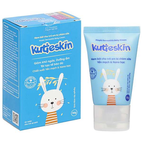 Kem Trị Chàm Sữa Cho Bé Kutieskin 30G