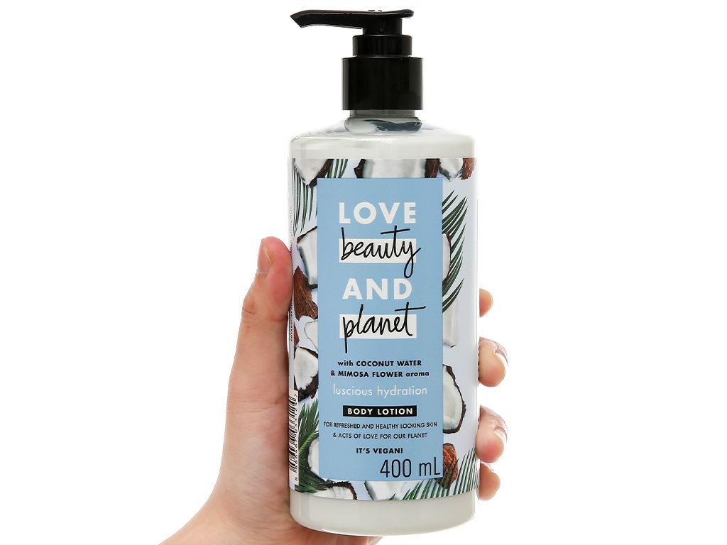 Dưỡng thể Love beauty planet 400ml giá tốt tại Bách hoá XANH