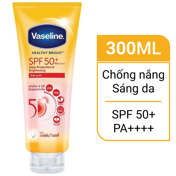 Serum dưỡng thể Vaseline chống nắng 300ml