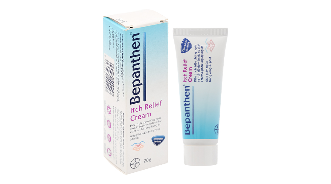 Kem Bepanthen Itch Relief Cream giảm ngứa, mẩn đỏ do viêm da