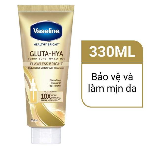 Sữa dưỡng thể ban ngày Vaseline Flawless Bright 330ml