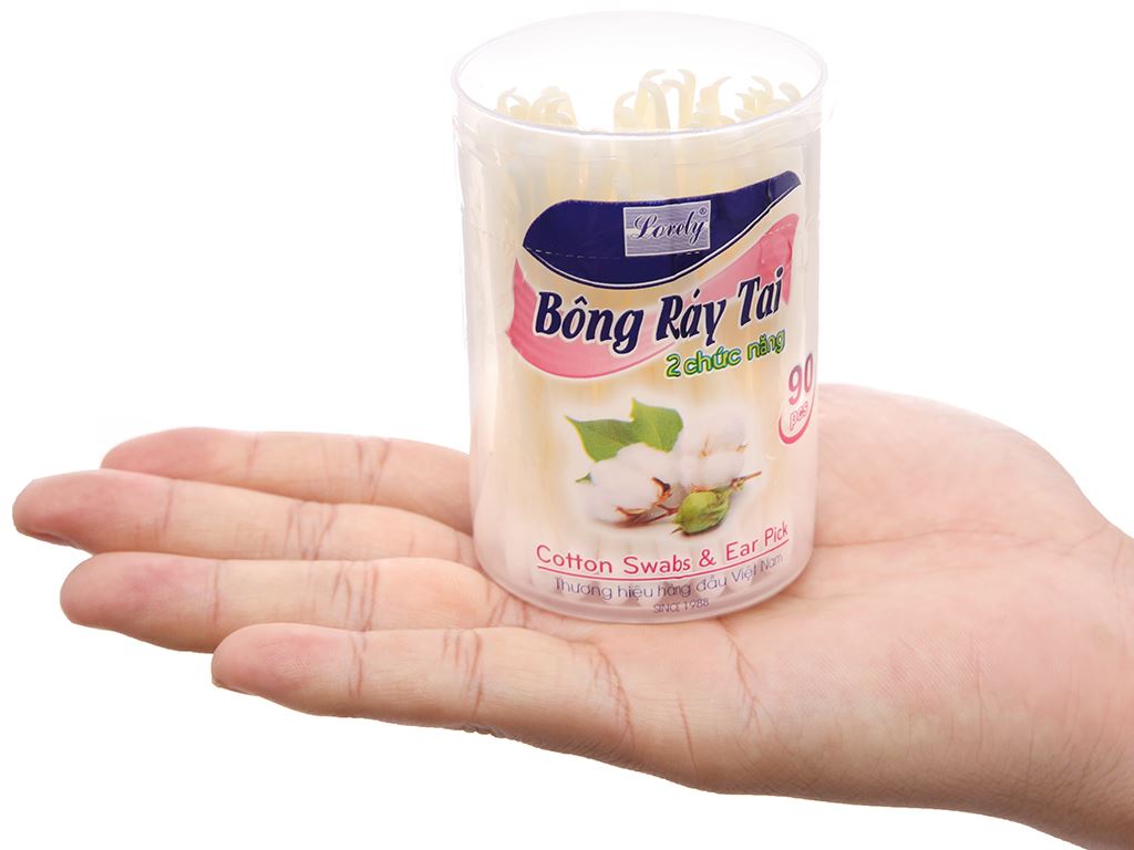 Bông ráy tai đầu móc Lovely 90 cây giá tốt tại Bách hoá XANH