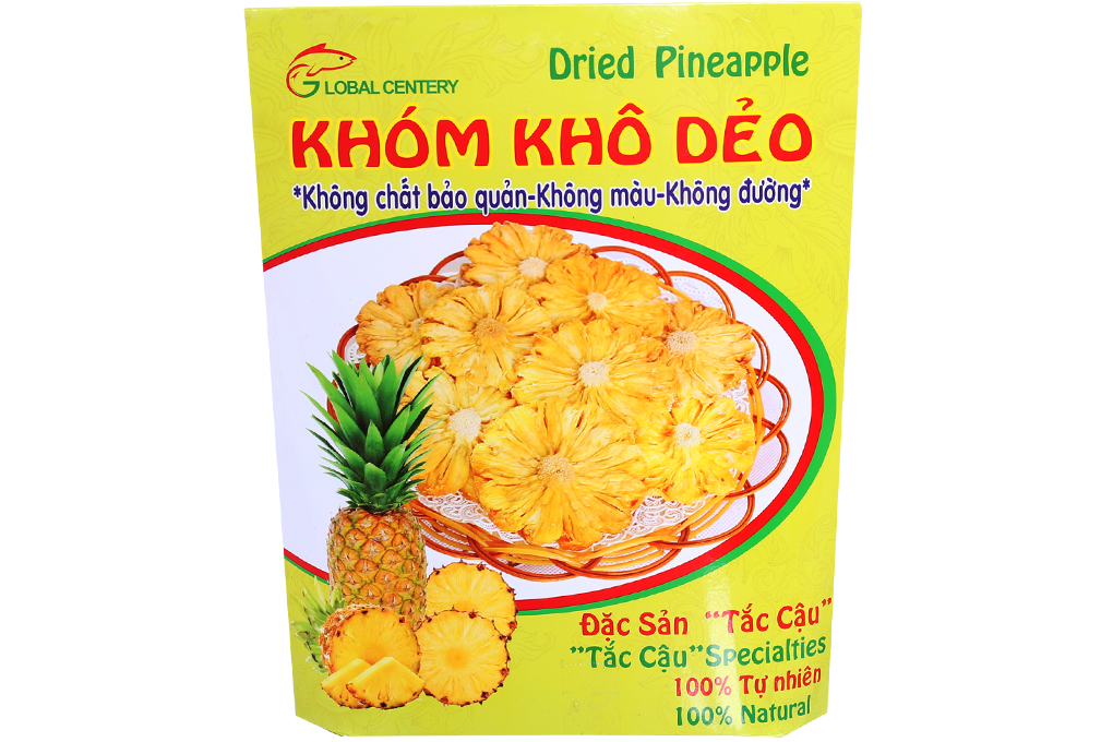 Khóm khô dẻo Global Century gói 125g