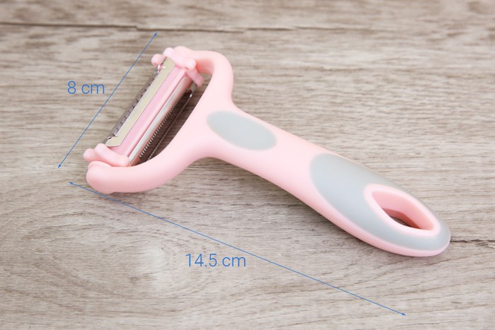 Dao bào đa năng inox BHX LD GR801 Màu Hồng