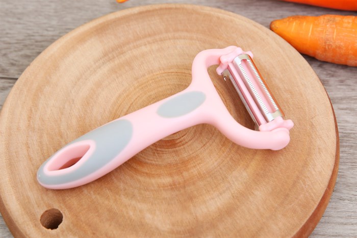 Dao bào đa năng inox BHX LD GR801 Màu Hồng