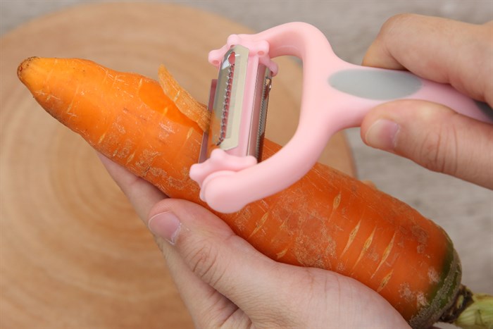 Dao bào đa năng inox BHX LD GR801 Màu Hồng