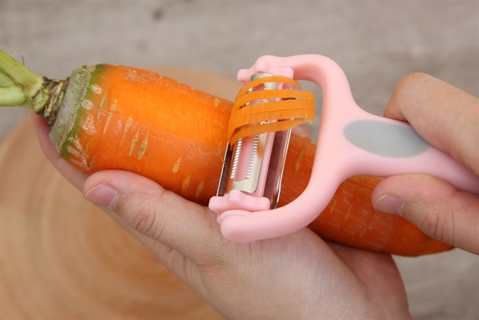 Dao bào đa năng inox BHX LD GR801 Màu Hồng