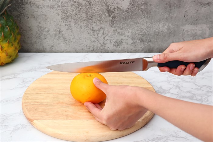 Bộ dao kéo inox Kalite KL-190 Màu Trắng - Xanh