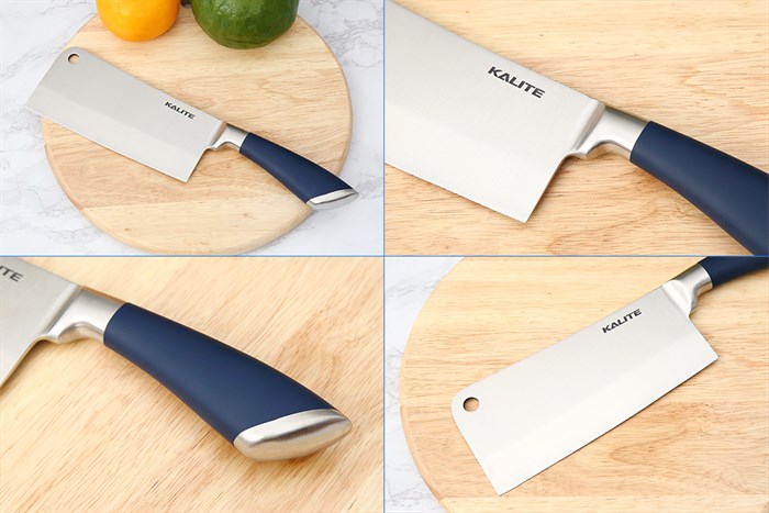 Bộ dao kéo inox Kalite KL-190 Màu Trắng - Xanh