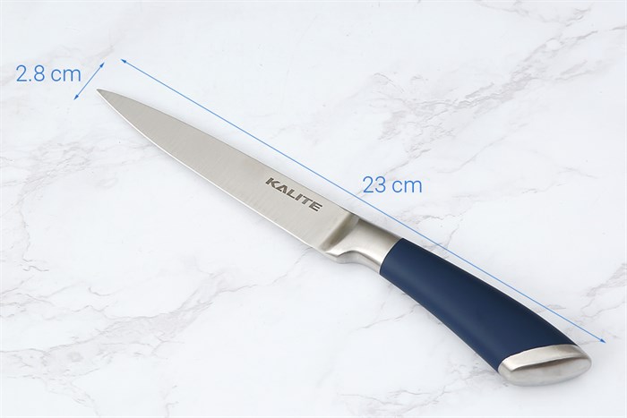 Bộ dao kéo inox Kalite KL-190 Màu Trắng - Xanh