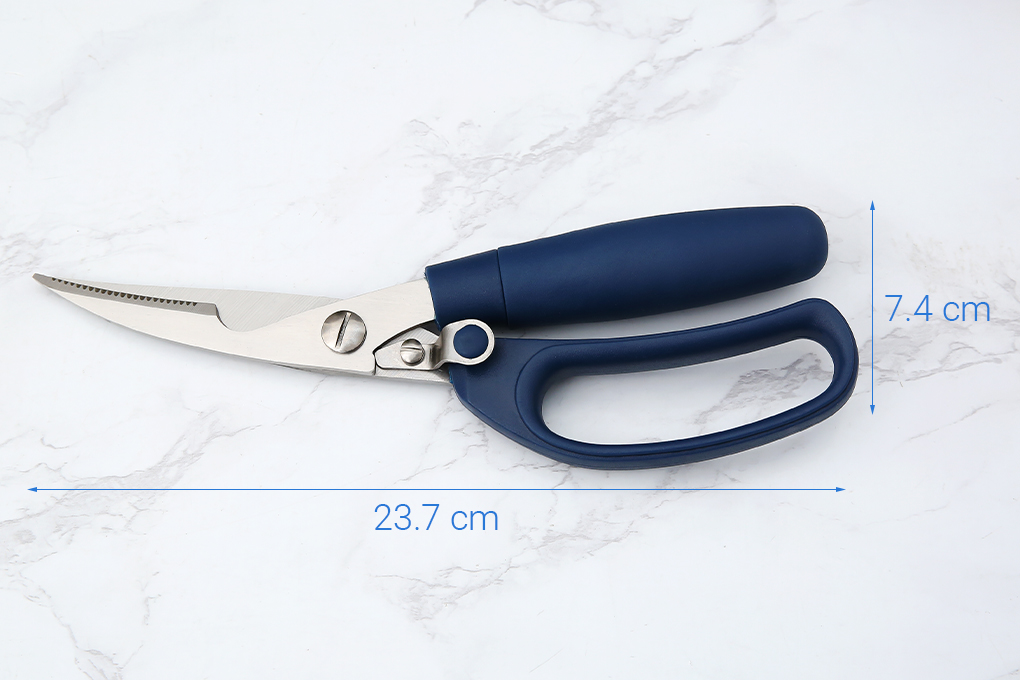 Bộ dao kéo inox Kalite KL-190 Màu Trắng - Xanh