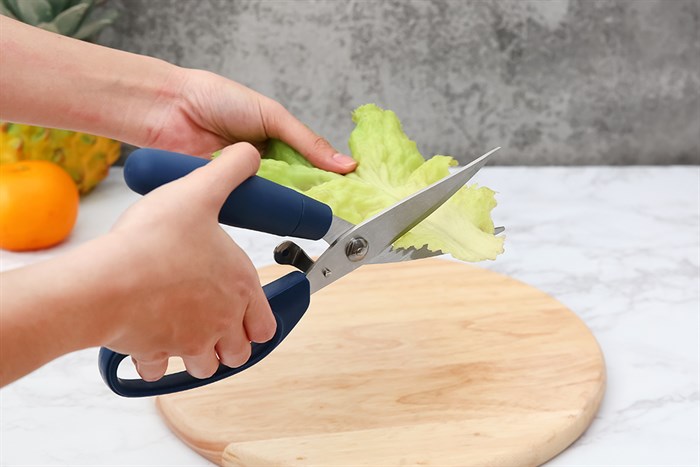 Bộ dao kéo inox Kalite KL-190 Màu Trắng - Xanh