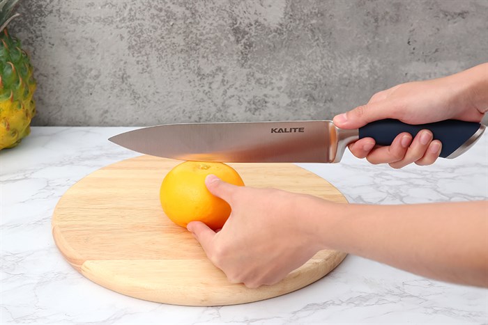 Bộ dao kéo inox Kalite KL-190 Màu Trắng - Xanh