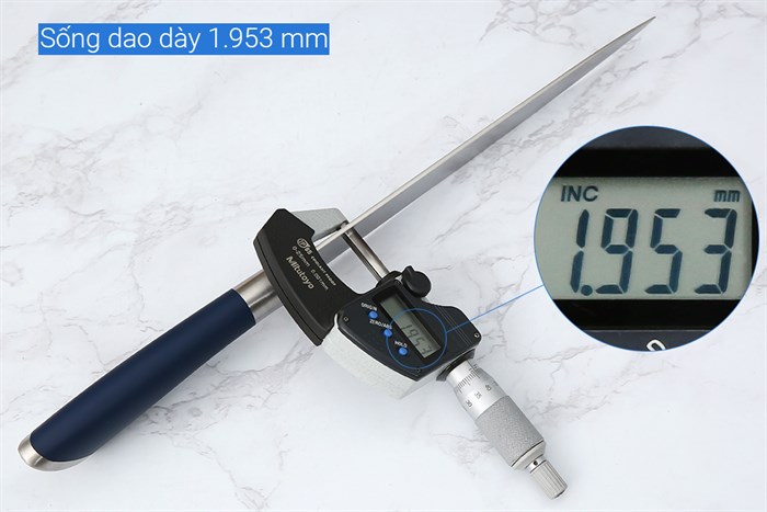 Bộ dao kéo inox Kalite KL-190 Màu Trắng - Xanh