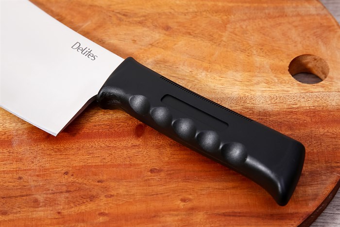 Dao chặt inox Delites P1934-P1 Màu Đen
