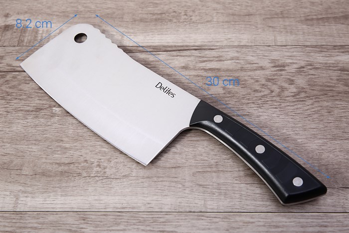 Dao chặt inox Delites P2021-P1 Màu Đen