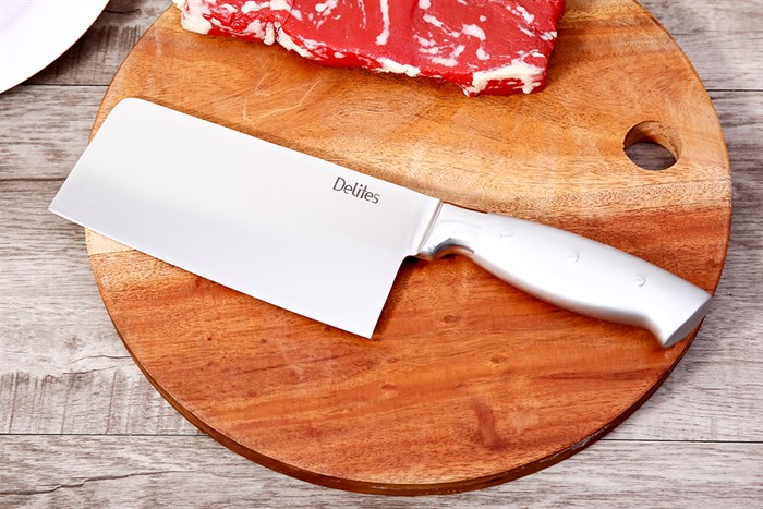 Dao chặt inox Delites TD001- P Màu Trắng
